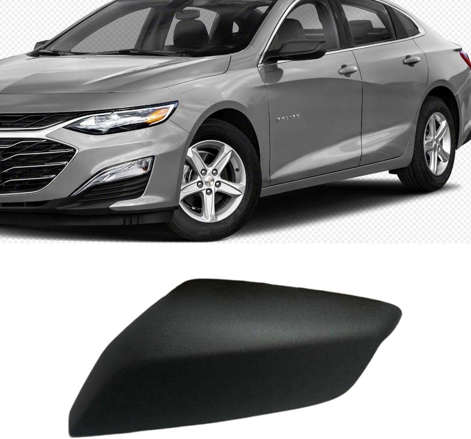 For Chevy Chevrolet Malibu Side Mirror Cover Cap 2016 2017