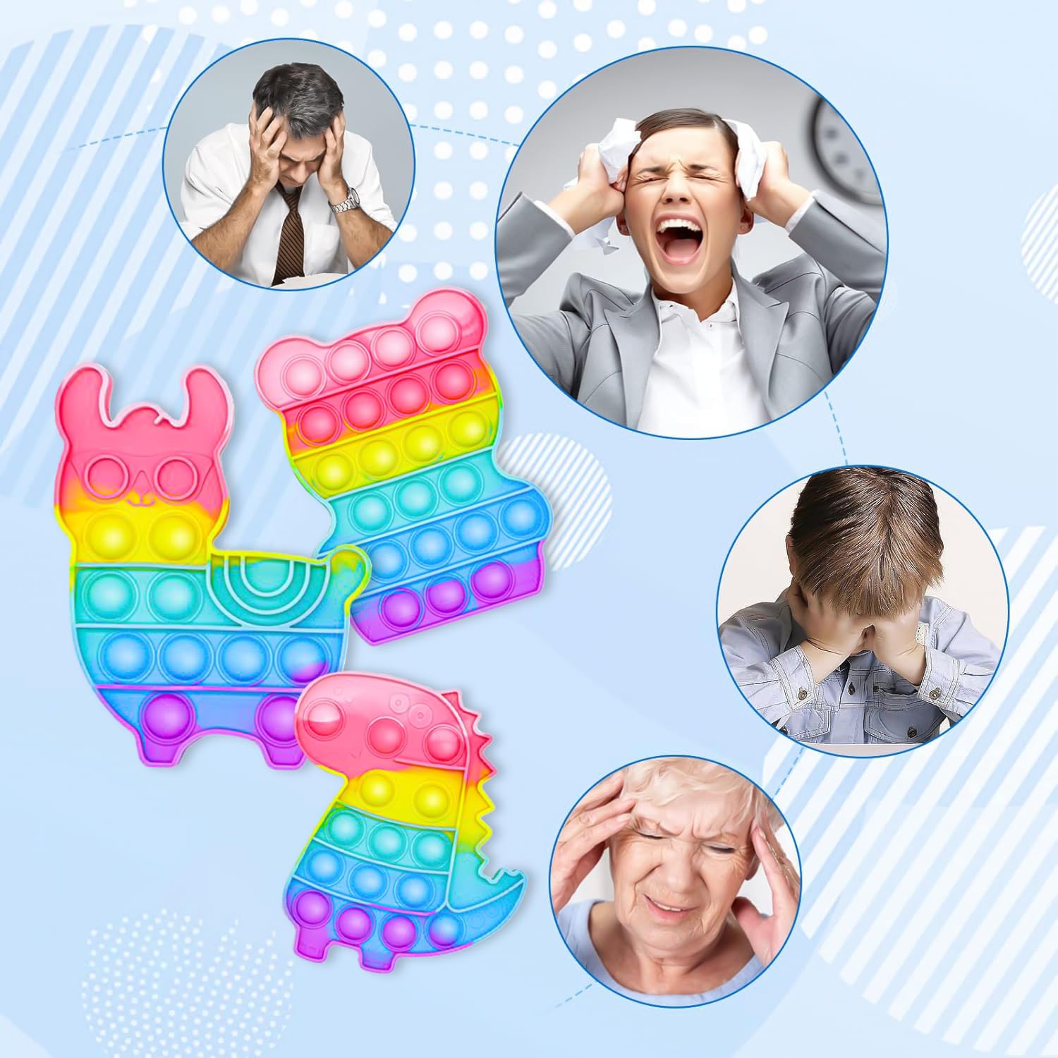 4 Stylos à Mâcher En Silicone - Jouet Sensoriel Pour Enfants (Autisme, TDAH, Dentition) - 11