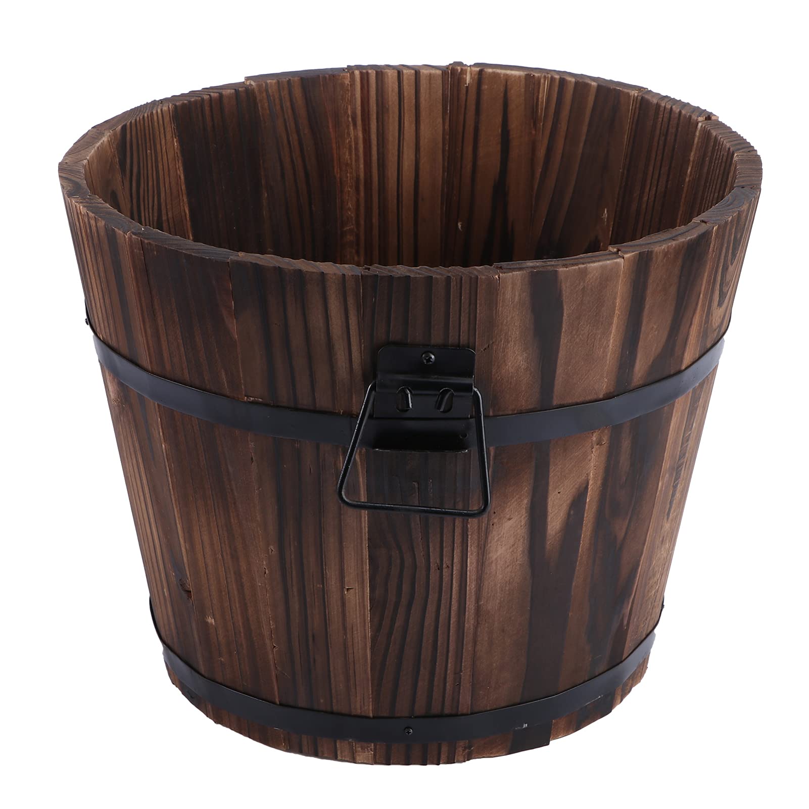 Potatura aerea ed ecologica barile di vaso per piante in legno