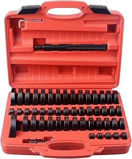 DAYUAN 52 in 1 Custom Bushing Driver Set, Transmission Bushing Driver Removal Set Wheel Axle Bearing Race and Seal Installer Tool Kit