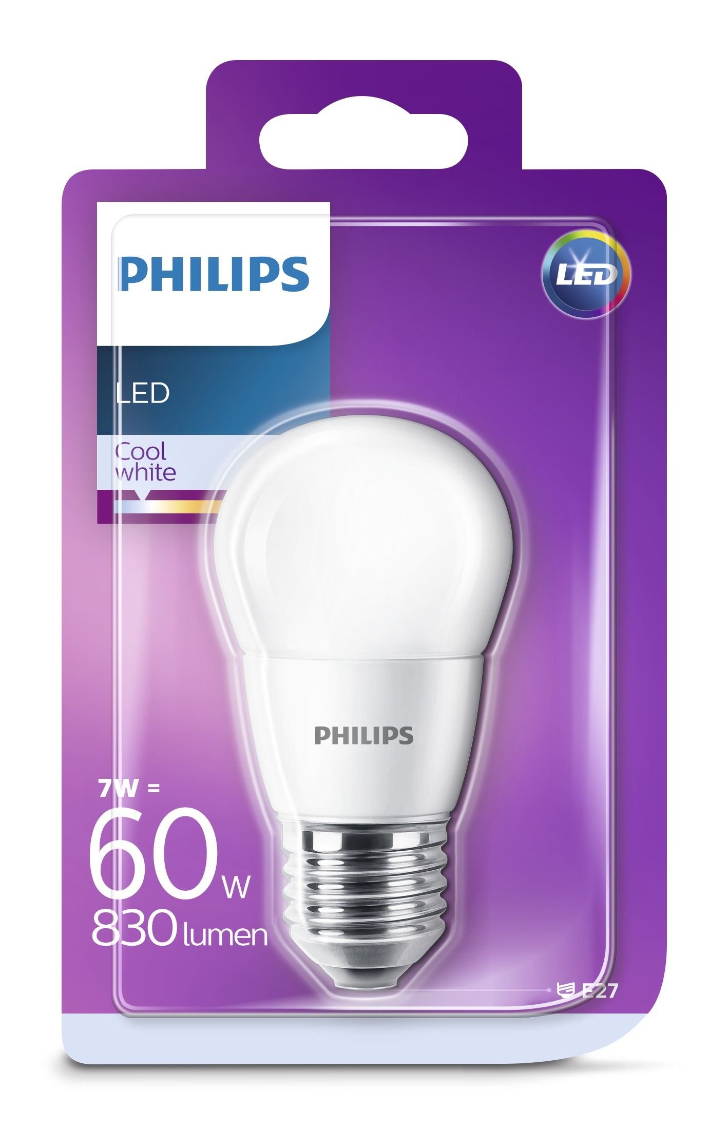 Philips Sphérique 8718696702970 – Lampe (7 W, 830 Lm 15,000 H, 4000 K, A , 48 Mm