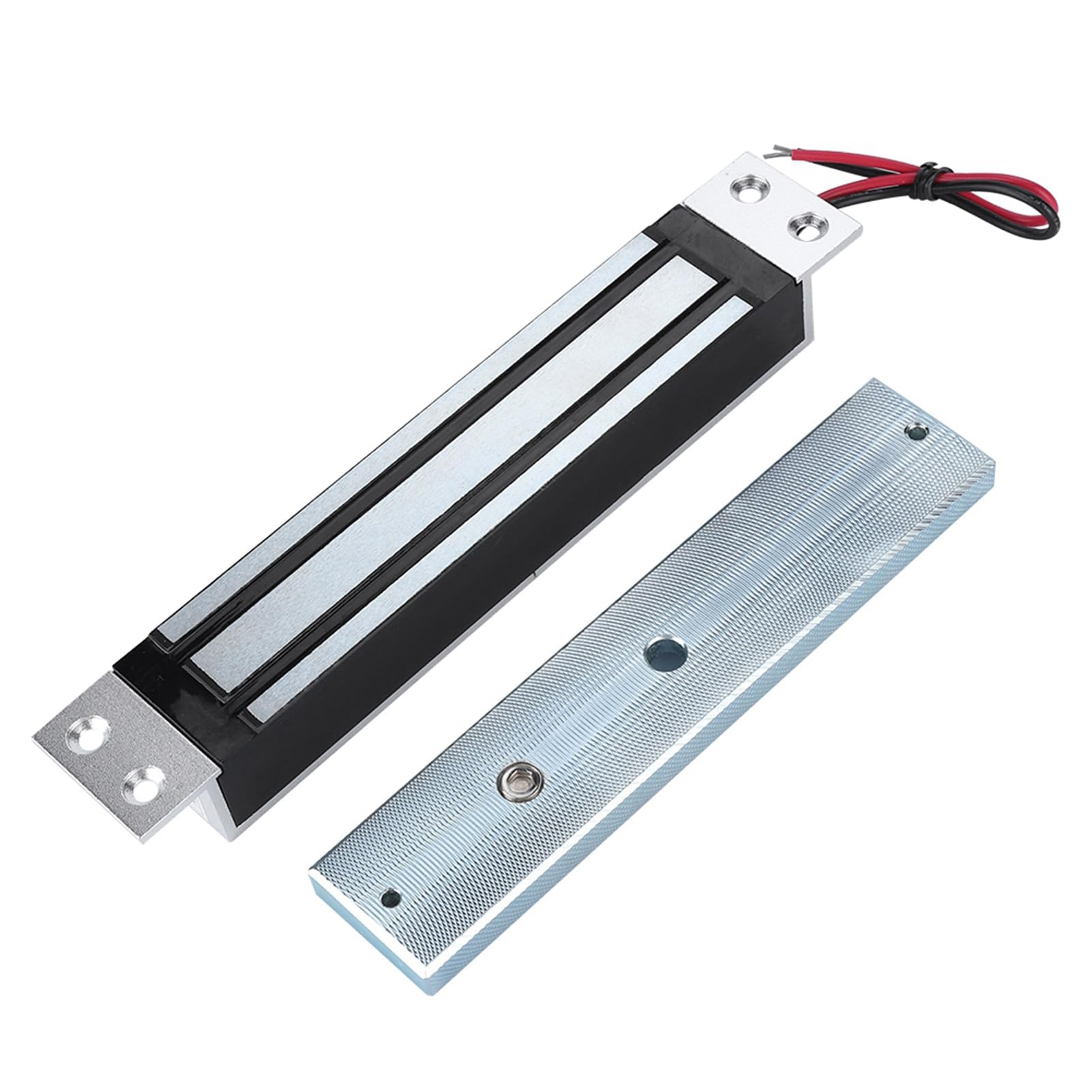 Cocoarm Elektromagnetyczny Zamek do Drzwi, 600 Lb NC 12V Siła Trzymania