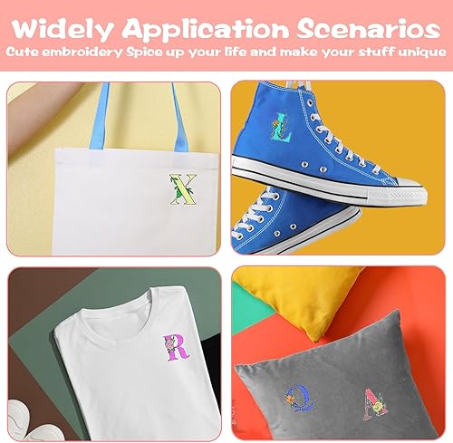 Miniatura 5 de 52 estabilizadores solubles en agua para patrones de bordado, papel de bordado de palo y puntada, estabilizadores de bordado para lavar con patrón