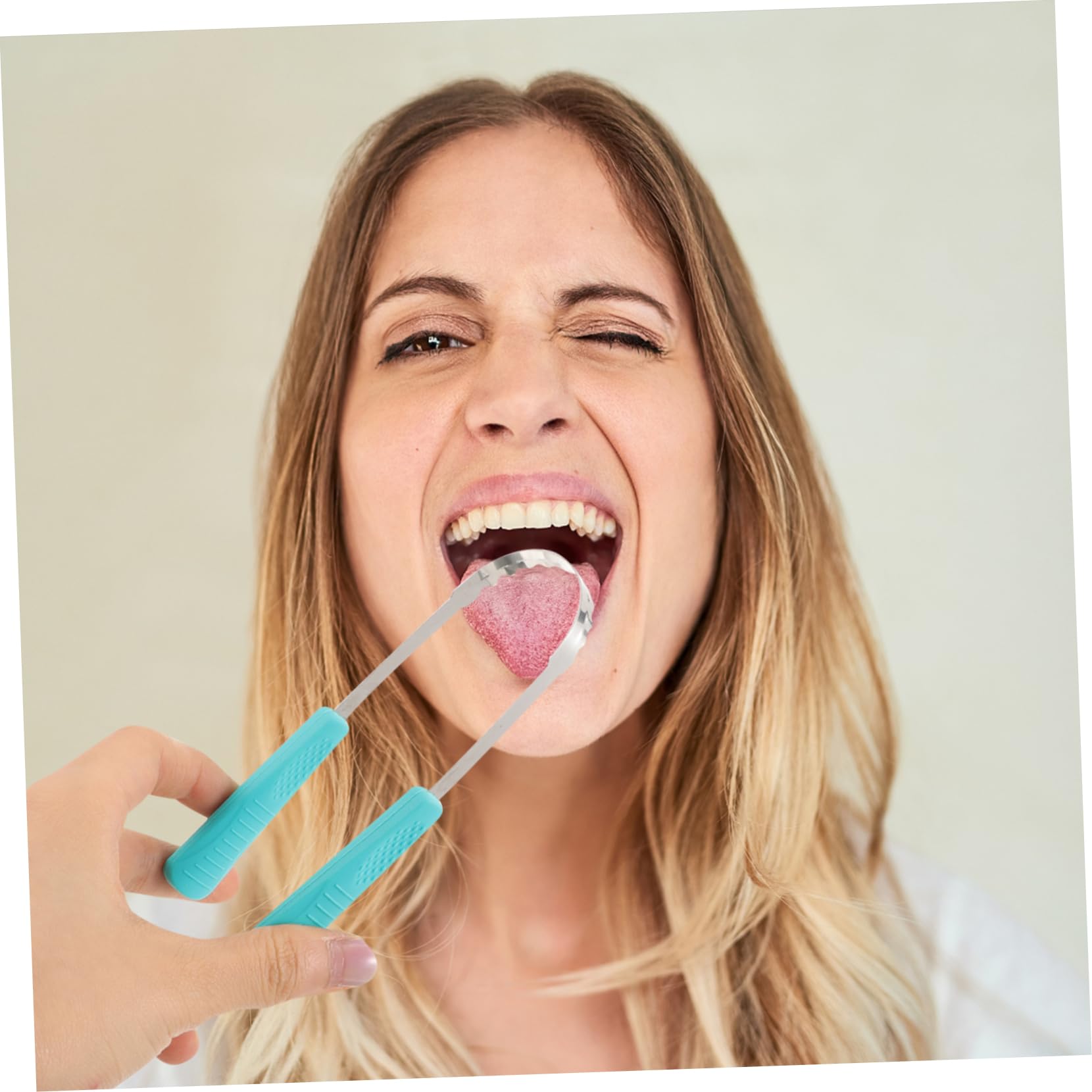 minkissy 15 Pz raschietto per lingua portatile scraper boca fornitura di denti strumento per la pulizia dell'igiene orale detergenti per la lingua raschietto per la lingua pulito detergente