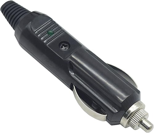 Miniatura 2 de 3 5 6 8 10 15 20 Amp encendedor de cigarrillos de coche masculinoconector de enchufe auxiliar 12 voltios con indicador de diodo fusible (20A)
