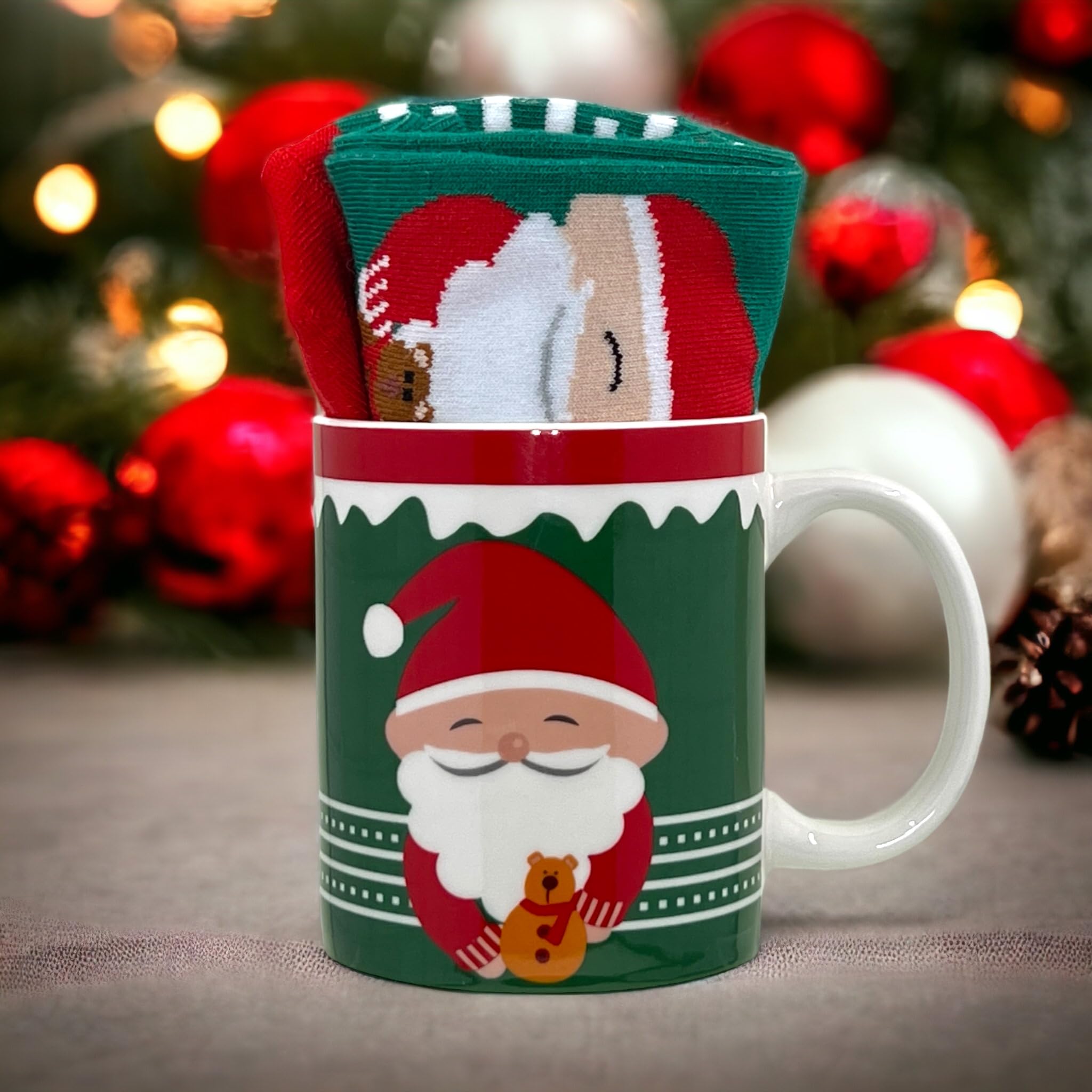 Koffiemok, kerstcadeaus, nieuwigheid keramische mok en Koffiemok, kerstcadeaus, nieuwigheid keramische mok en