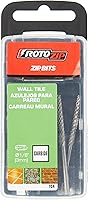 Vista 1 de Roto Zip TC4 1/8-Inch Tile-Cutting Carbide Zip Bits, 4-Pack, Silver