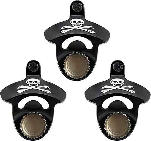 Miniatura 11 de Abrebotellas magnético retro montado en la pared, bronce antiguo, abridor de cerveza de época antigua, soporte de poste para bar, hotel, cueva de