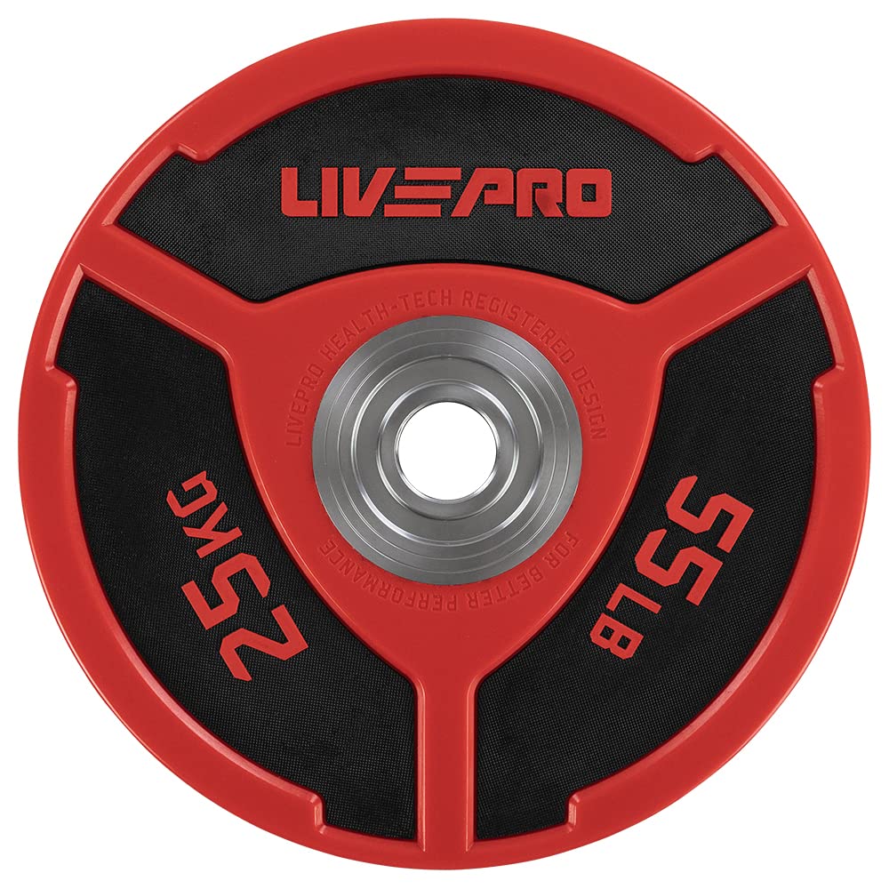 Livepro LP8027 25 Kg CPU Elite Bumper Plaka