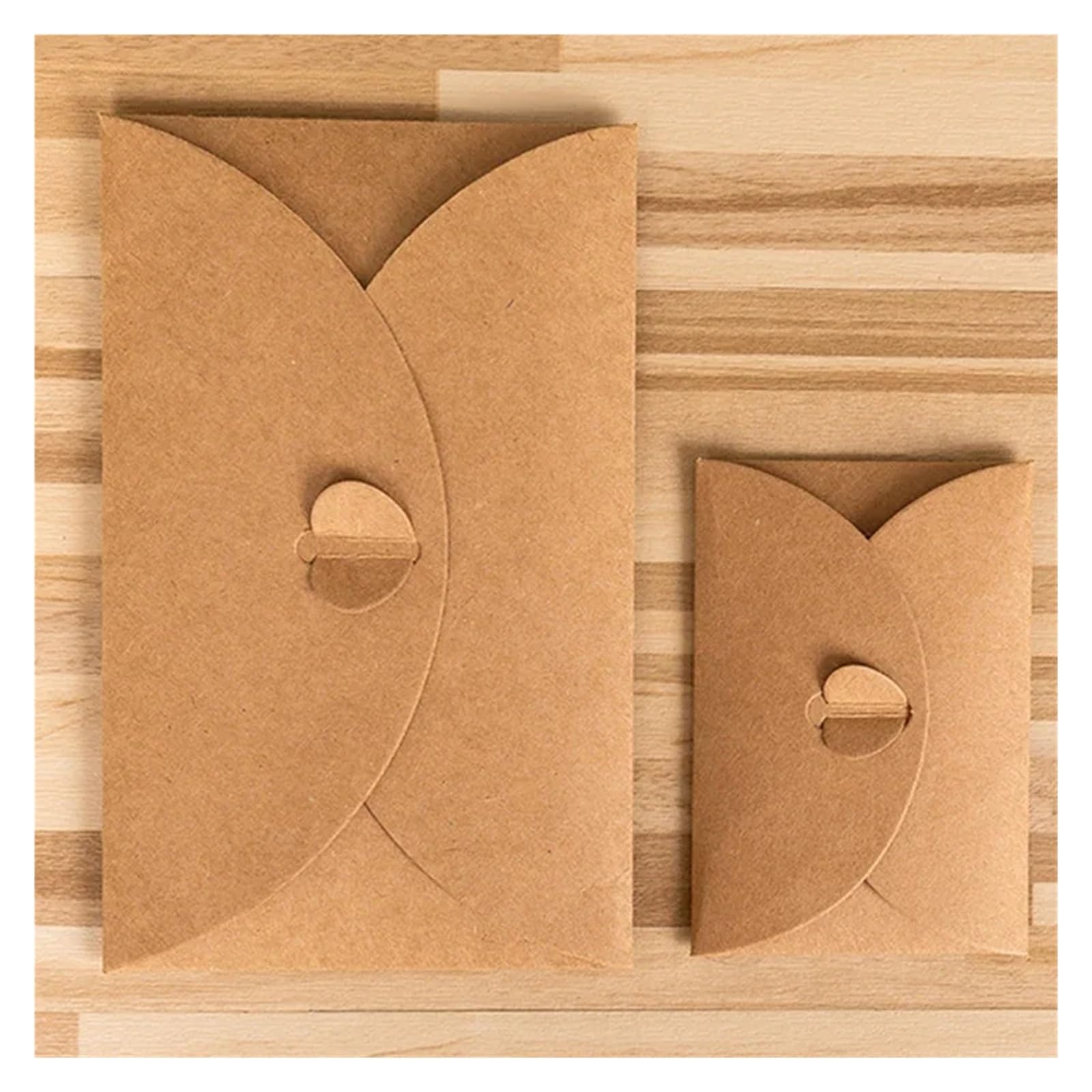 kraftpapier briefumschläge 50pcs/set Envelope 250g Kraft Paper Love Buckle Envelopes For Wedding Invitation Business Supplies Stationery Packing(50pcs 17.4x11cm)
