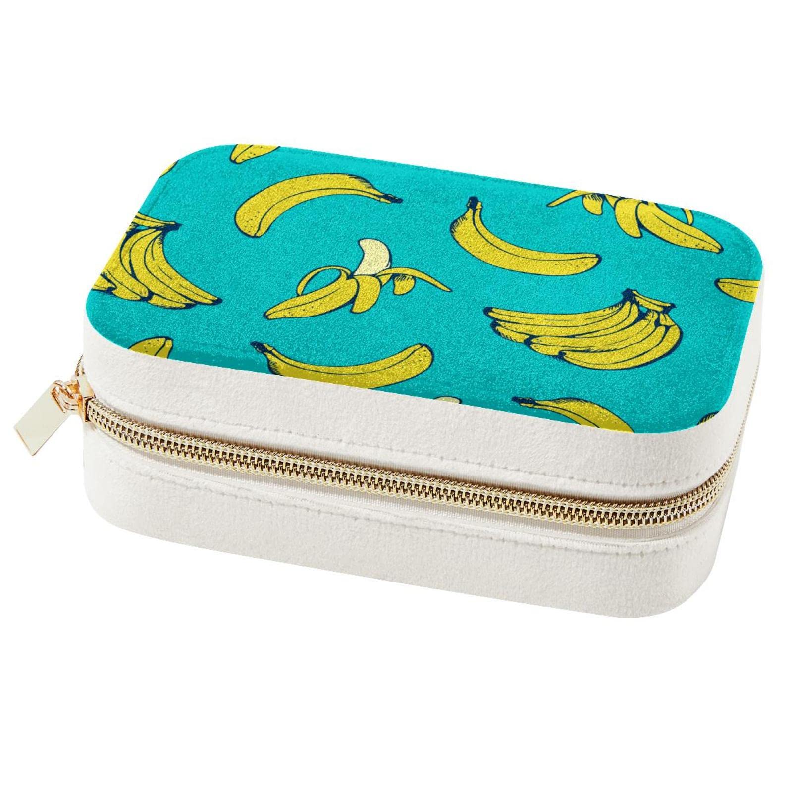 Boîte à bijoux portable banane : l'organiseur de voyage pour vos déplacements