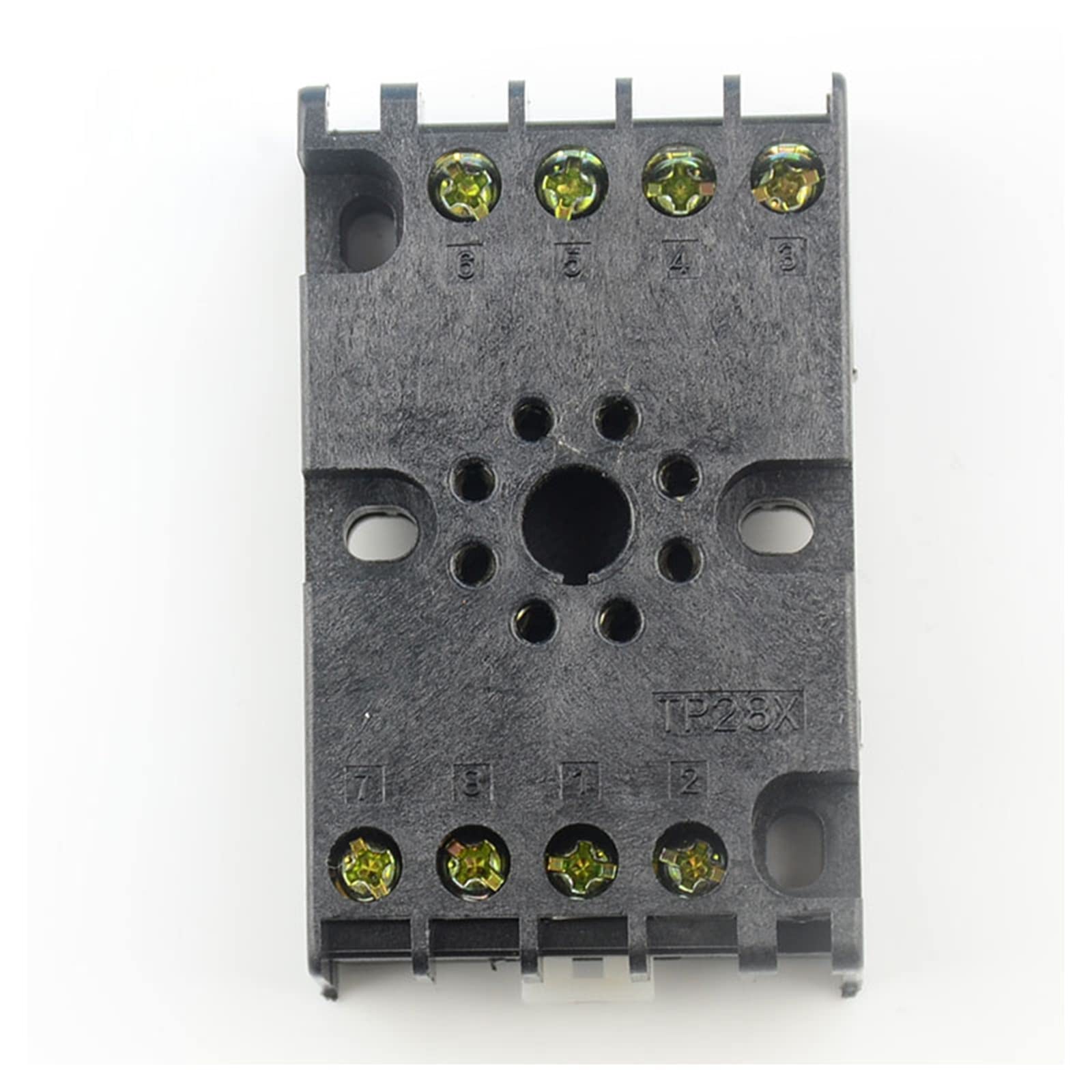 WBNFFUCYU 10pcs TP28X Relay Socket for ST3P AH2-Y AH3 MK2P JTX-2C