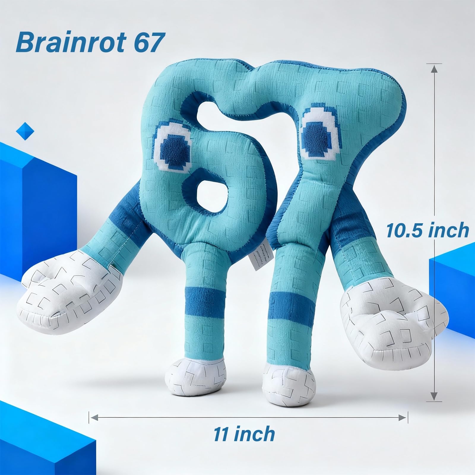 Amazon.com: Grunlienus Steal a Brainrot Plush Toys, 67 Brainrot