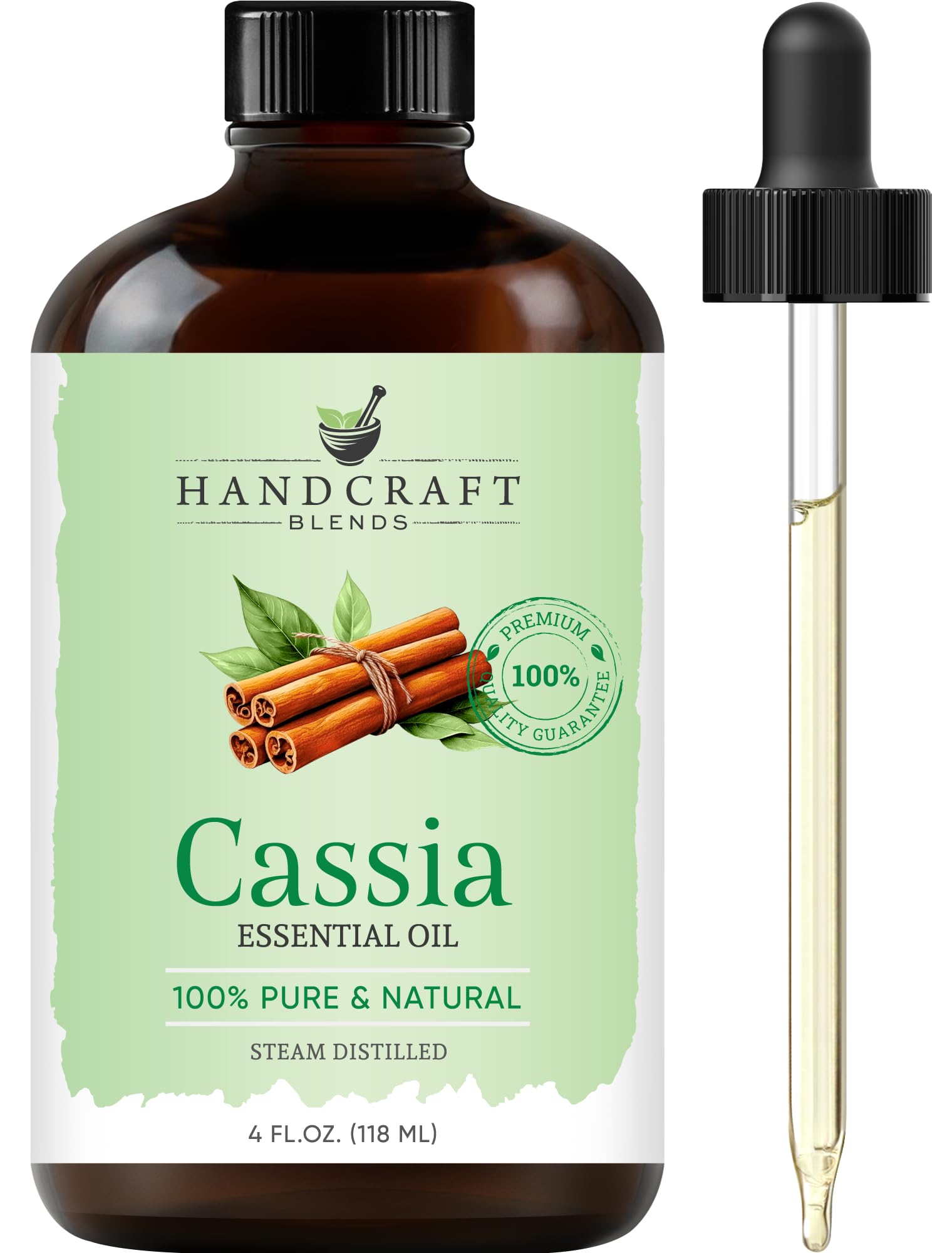 Handcraft Blends Cassia Essential Oil - Huge 4 Fl Oz
