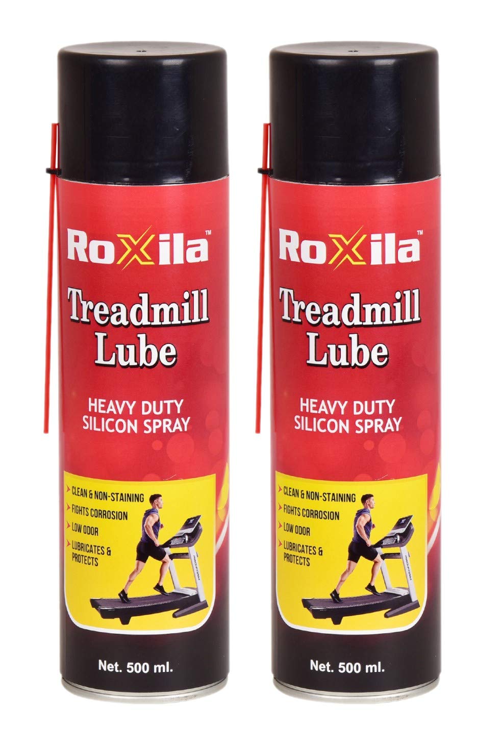 Roxila® Treadmill Lubricant Spray For Belt - Heavy Duty Silicone Spray - 500 ML