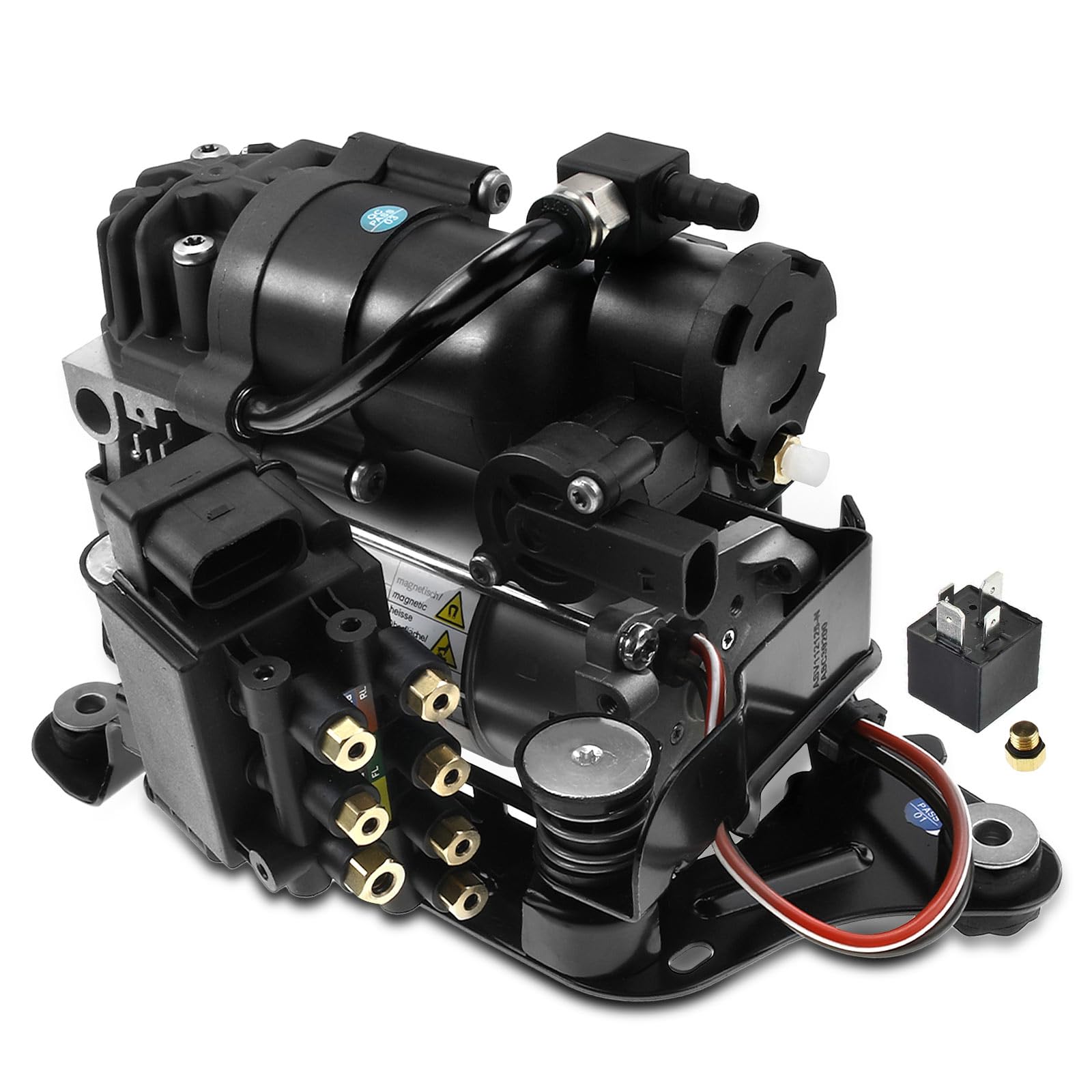 Frankberg Compresor de suspensión neumática Compatible con Serie 7 G11 G12 Replace# 4154039200