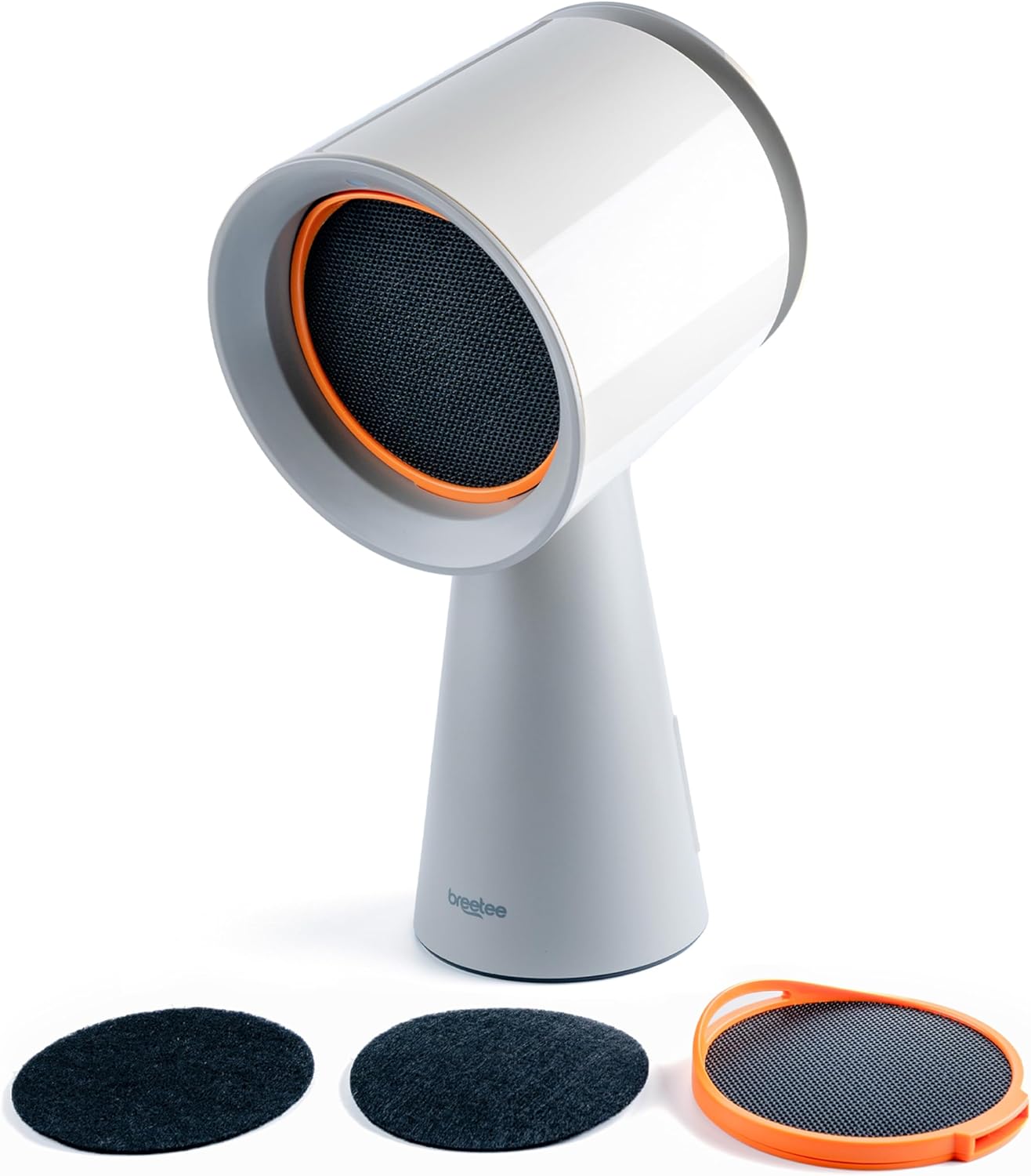 BREETEE Portable Range Hood Kitchen - Powerful 3-Speed Suction Desktop Compact Range Hood - 2x Triple Filters - 2x Carbon Filters - Original Low Noise Kitchen Exhaust Fan with Large Oil Collection Cup