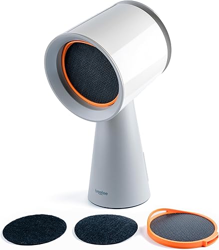 BREETEE Campana extractora portátil para cocina, con filtro de 5 capas, ventilador de escritorio compacto, potente eliminación de humo de 3