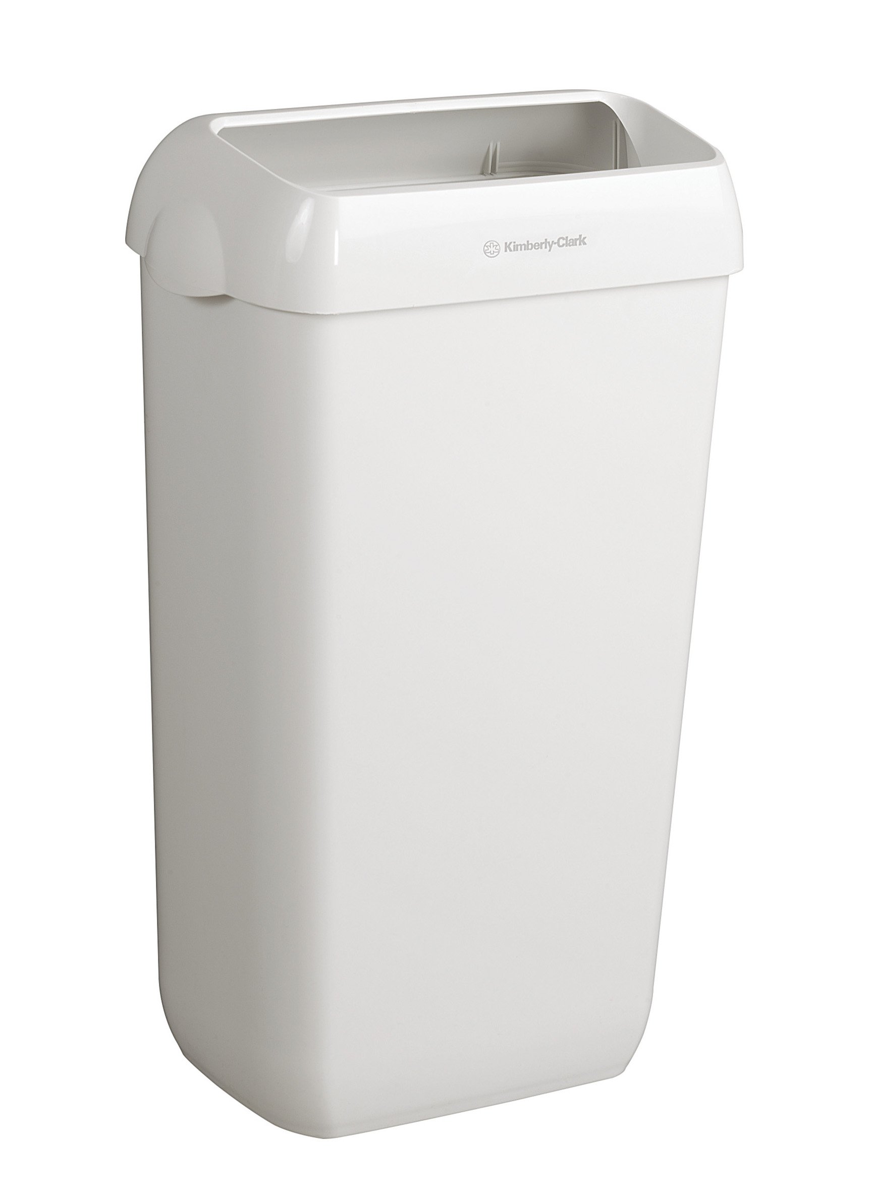 Kleenex 2 x Cestino Aquarius 6993 - plastica, bianco