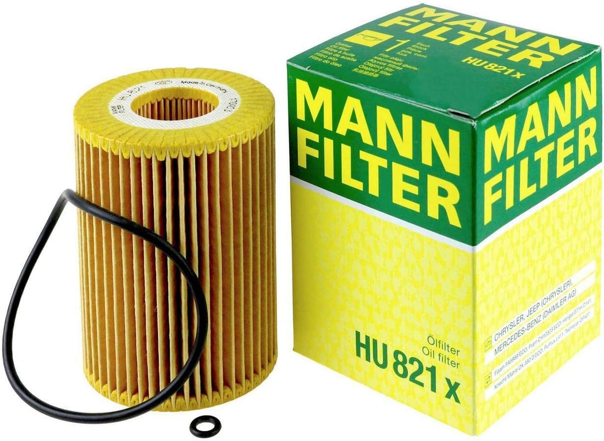 Replacement Engine Oil Filter fits 2010-2013 Mercedes ML350 Bluetec 4Matic Turbo 3.0L V6 (also fits p/n HU 821 x-BO)