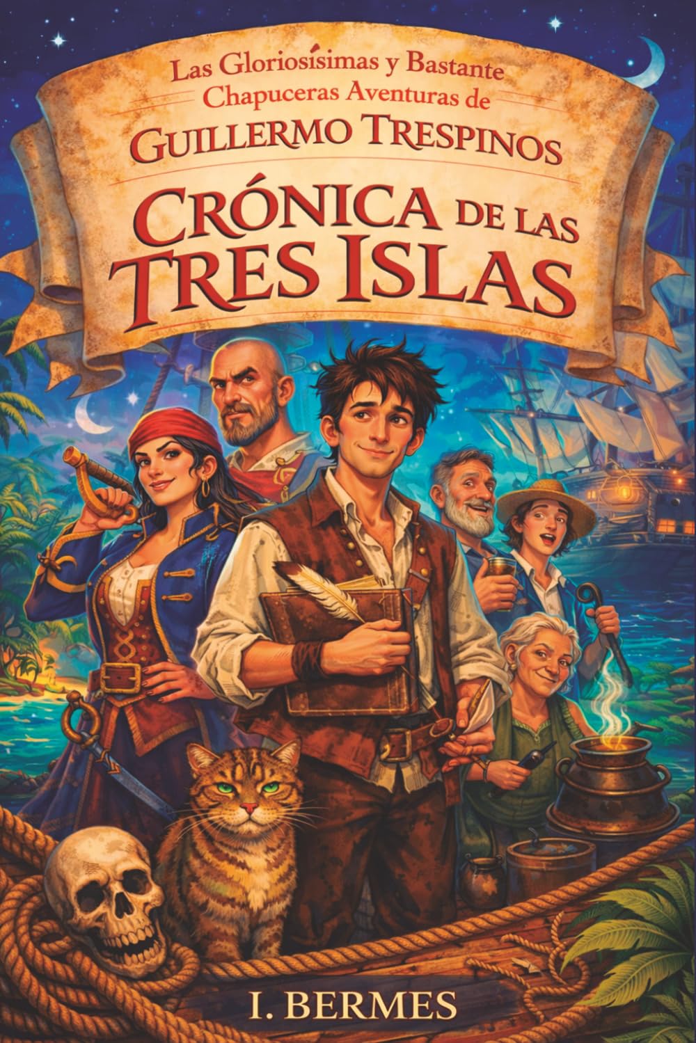 Crónica de las Tres Islas: Las gloriosísimas y bastante chapuceras aventuras de Guillermo Trespinos
