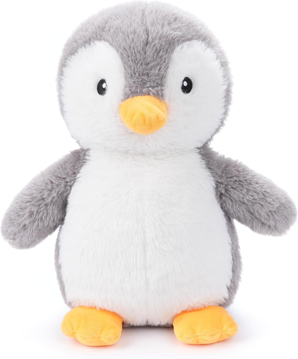King Penguin Stuffed Animals with Embroidered Eyes, Baby Penguin Plush Toys for Boy Girl Kids Birthday Christmas Bedtime Gifts, 12 inches - Image 2