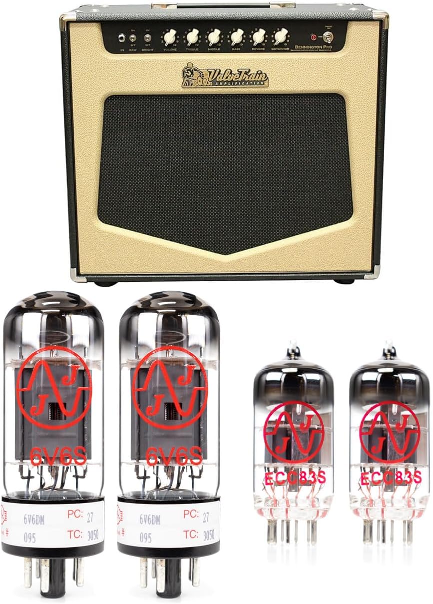 JJ Tubes - Tube Kit for ValveTrain Trenton Amp for Guitar Amplifier (RUBY Tubes)