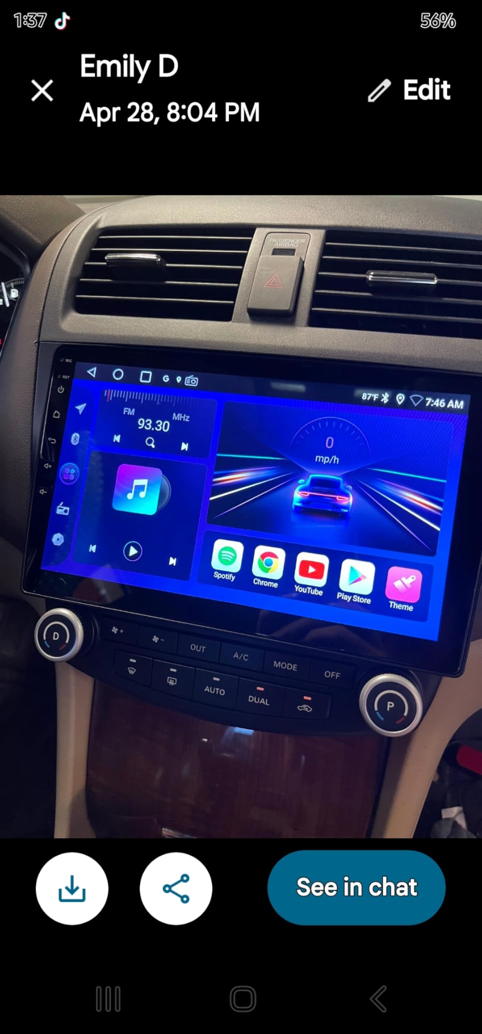 Huge Upgrade For My 2006 Honda Acoord!