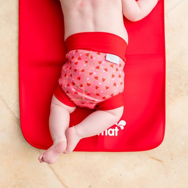 Baby & Toddler Happy Nappy Duo Reusable Swim Nappy with Silver Lining - 3