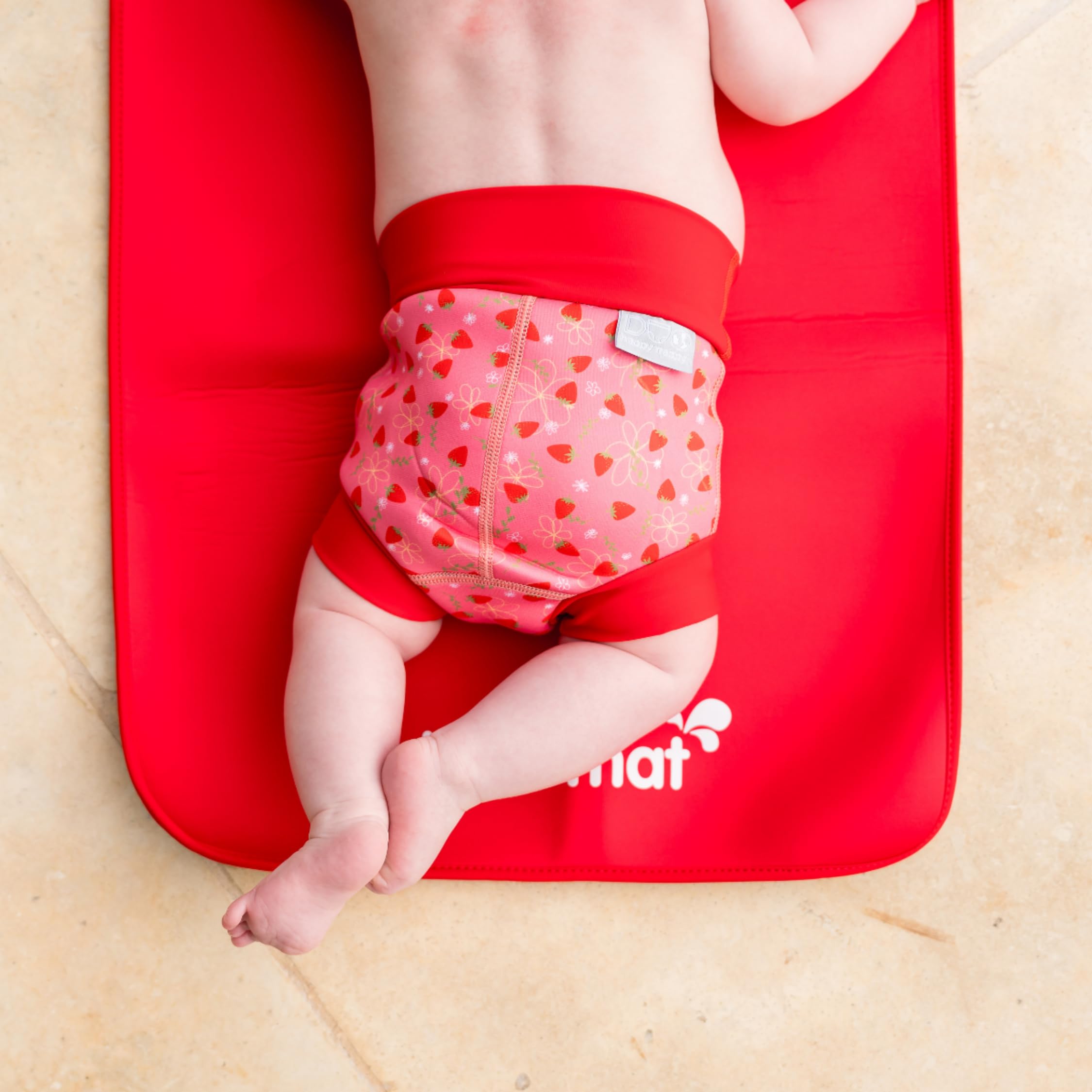 Splash About Happy Nappy Duo, pole truskawkowe, 2-3 lata, Pole truskawkowe, 2-3 Lat