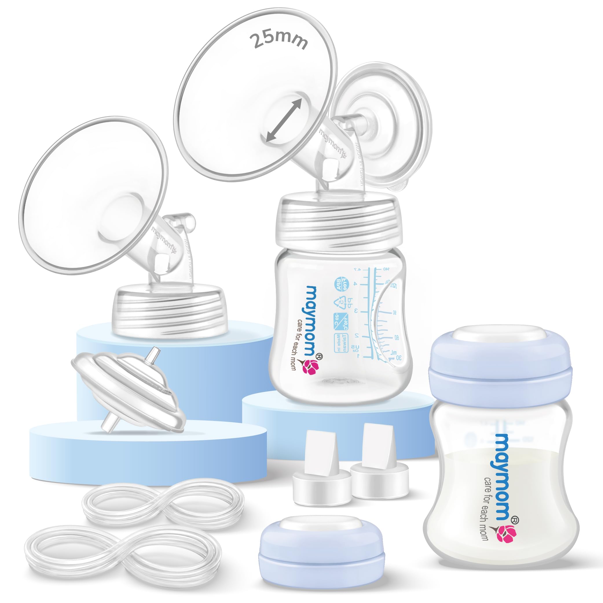 Maymom Pompa Parti per Spectra S2 Spectra S1 Spectra 9 Plus Tiralatte non originali Parti della pompa Spectra Sostituire Accessori Spectra S2 e Flangia Spectra. Inc. (F25)