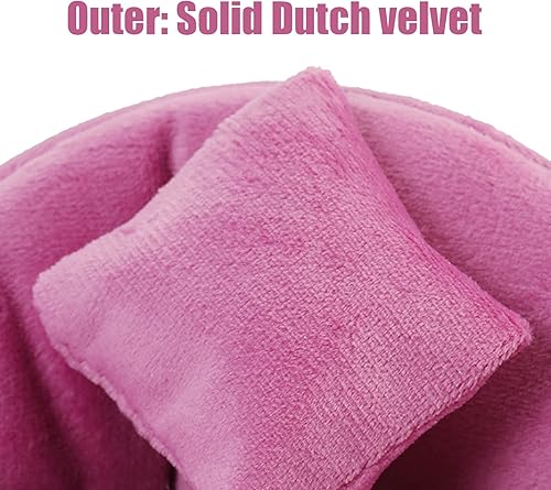 Miniatura 2 de Caja de joyería para sofá, con compartimento que se abre en forma de sofá a escala 16, muebles de terciopelo a prueba de polvo con tapa, joyeros