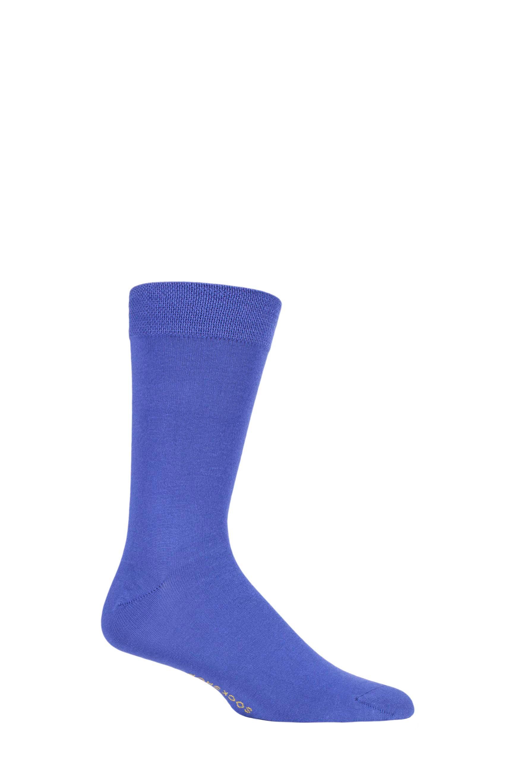 SockShop Men's Bamboo Socks - Size 7-11 - Purple