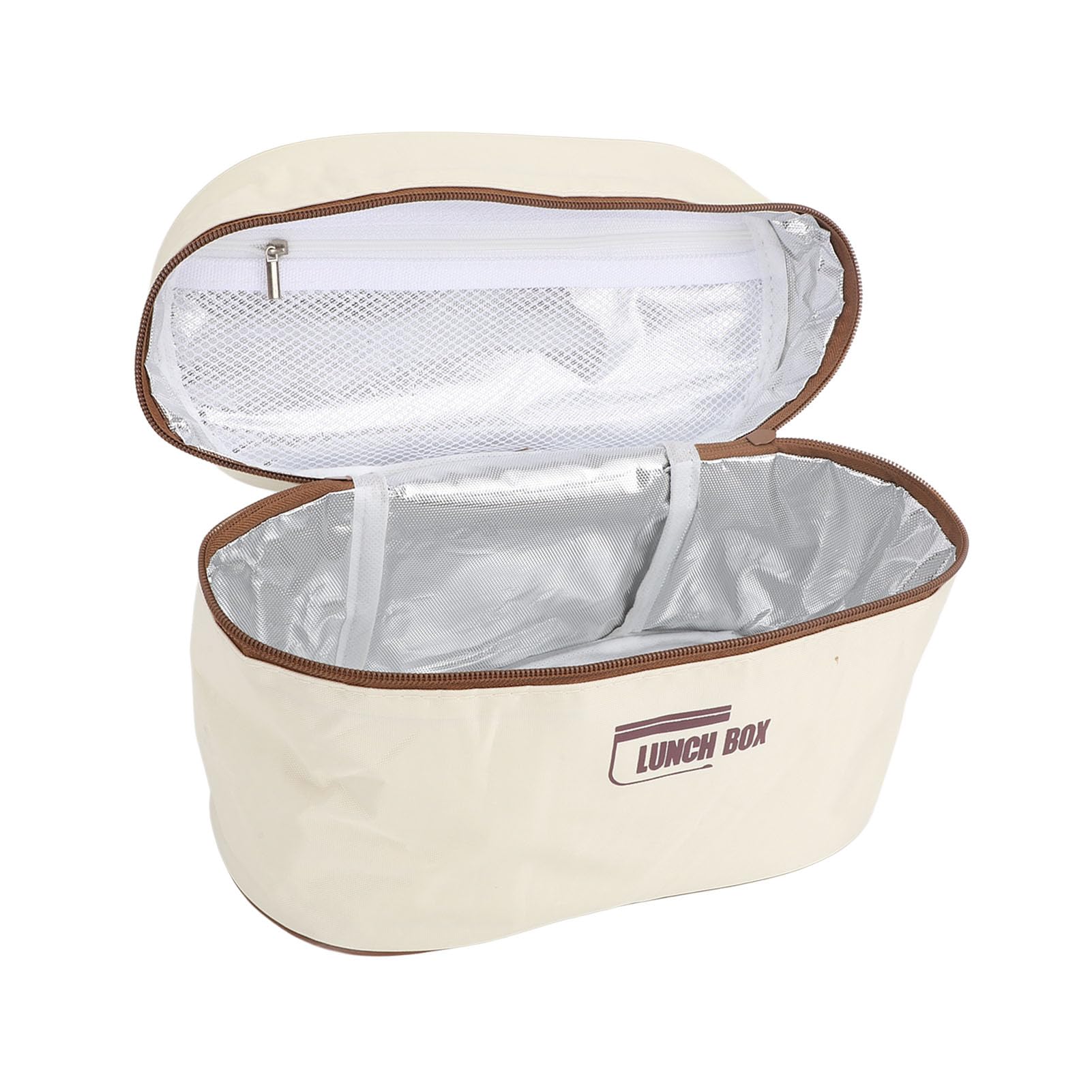 Lunch Box Sigillato Contenitore per Pranzo Isolato Multifunzione Box Termico Portatile Rotondo in Acciaio Inossidabile 304 con Borsa Termica (4 pezzi)