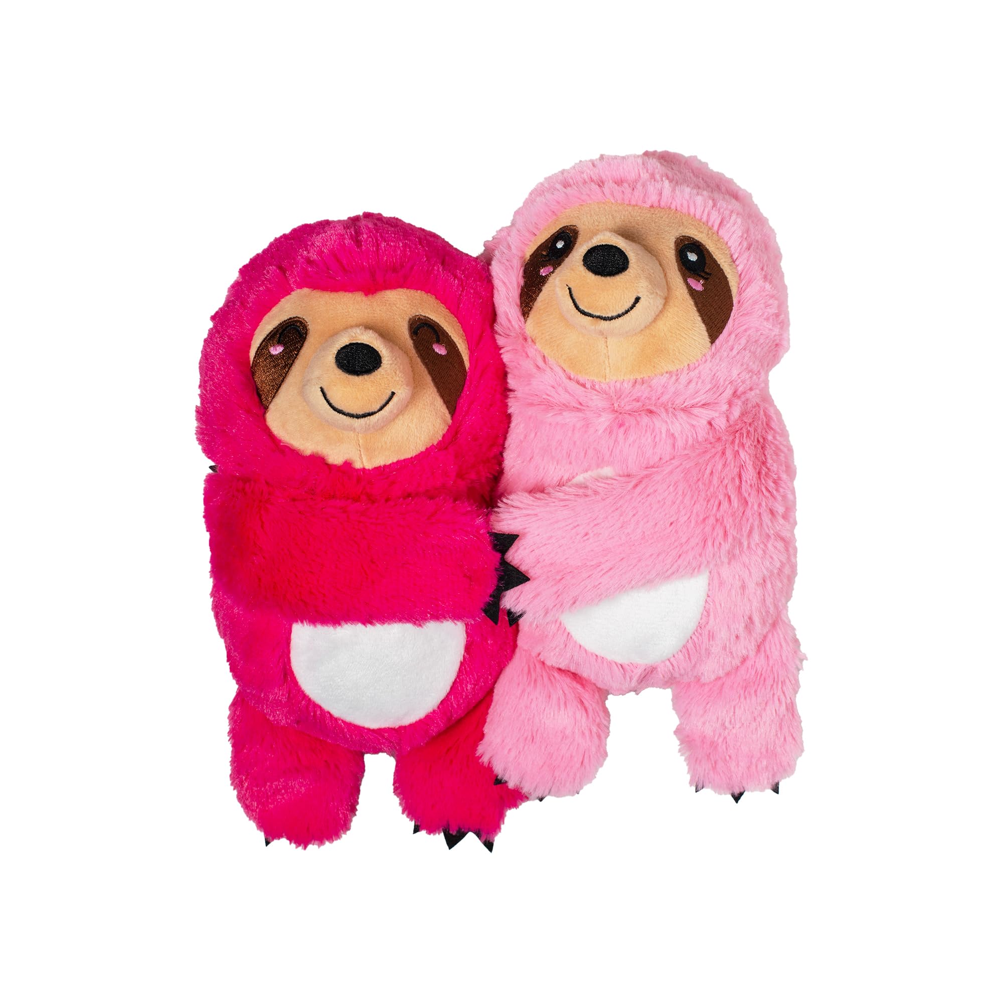 Fringe Studio Plush Dog Toy, 2 Pieces Set, Cuddle Buds, Petshop Collection (312063)