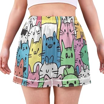 Cute Cartoon Characters Pajama Short For Women Sleeping Shorts