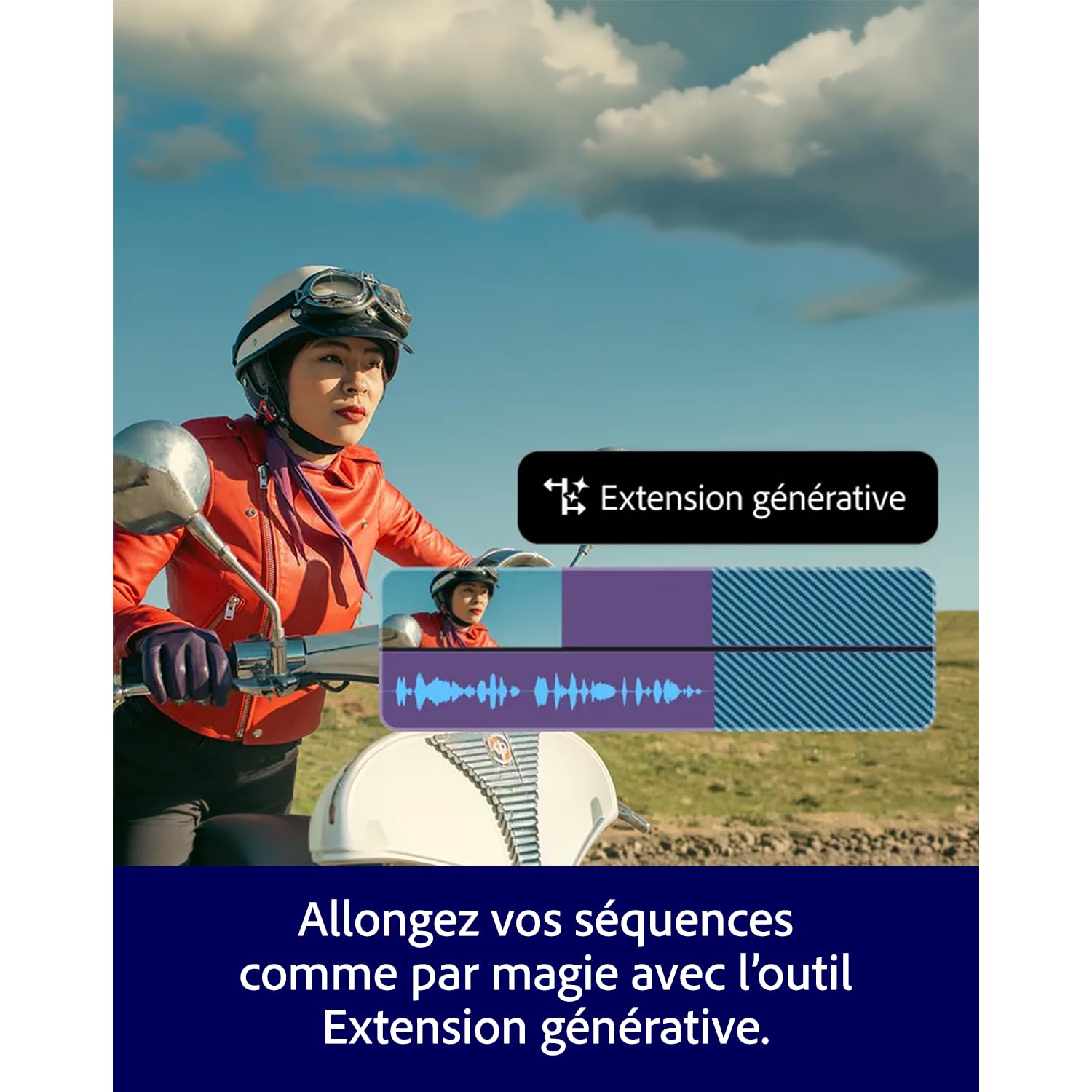 Adobe Premiere + Adobe Firefly Pro | Logiciels de montage vidéo et d’IA créative | Abonnement 12 mois | Téléchargement PC/Mac