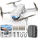 Drones with Camera for Adults 4K&comma; GPS Auto Return&comma; Waypoint Flight&comma; Orbit Fly&comma; GPS Follow&comma; Gesture Control&comma; Foldable Drone with Brushless Motor&comma; 249g Light&comma; 48 Mins Flight Time with 2 Batteries