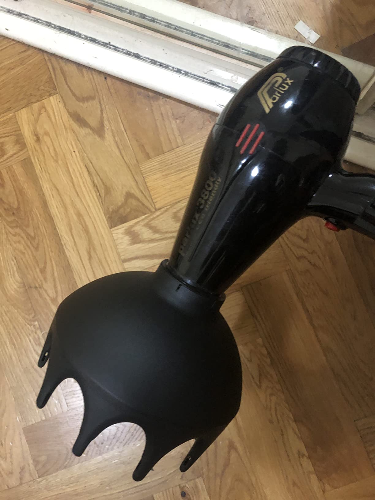 xtava Black Orchid Large Hair Diffuser For Curly and Natural Hair