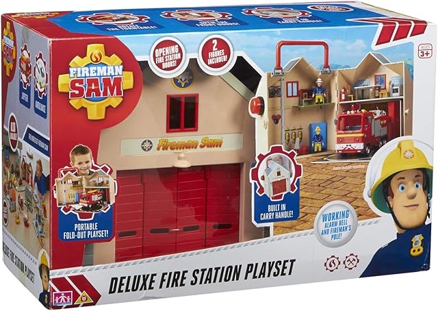 Fireman Sam Deluxe Fire Station Playset