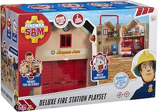Fireman Sam Deluxe Fire Station Playset