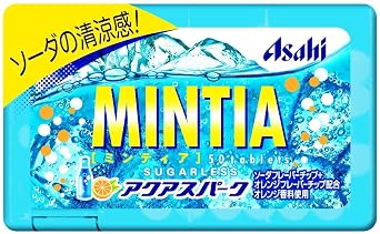Mintia Aqua Spark 0.2oz 10pcs Japanese Tablet Candy Ninjapo
