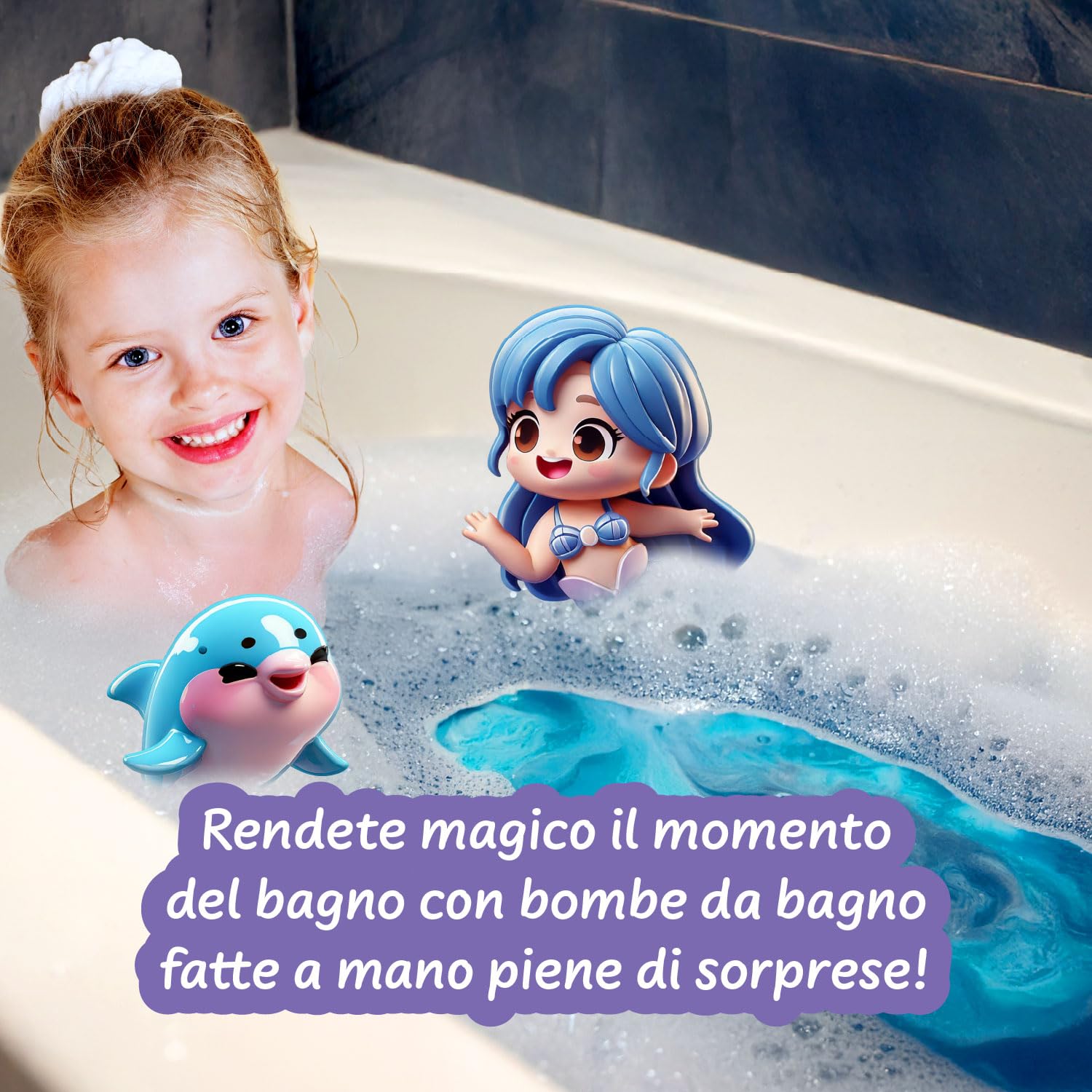 Science4you Bombe da Bagno per Bambini +6 – Kit per Fare Bombe da Bagno, Kit Scientifico Educativo: 6 Esperimenti Cosmetici, Giocattoli STEM, Regalo Cosmetico per Ragazze e Ragazzi di 6 7 8+ Anni
