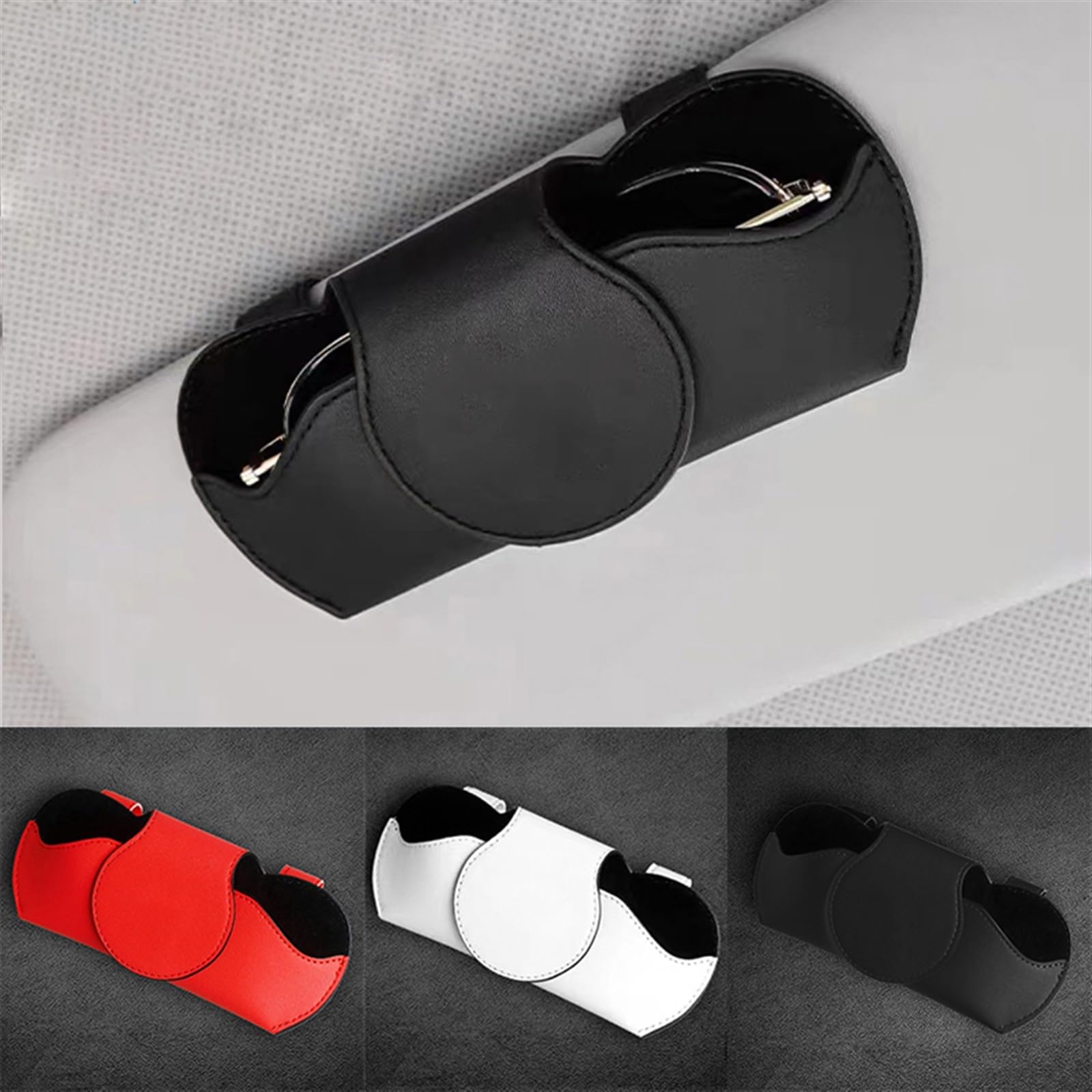 Supporto per Occhiali da Sole per Auto per BMW X1 X3 X4 X5 X6 M1 M2 M3 M5 M6 Clip per Occhiali Multifunzione (Color : C)