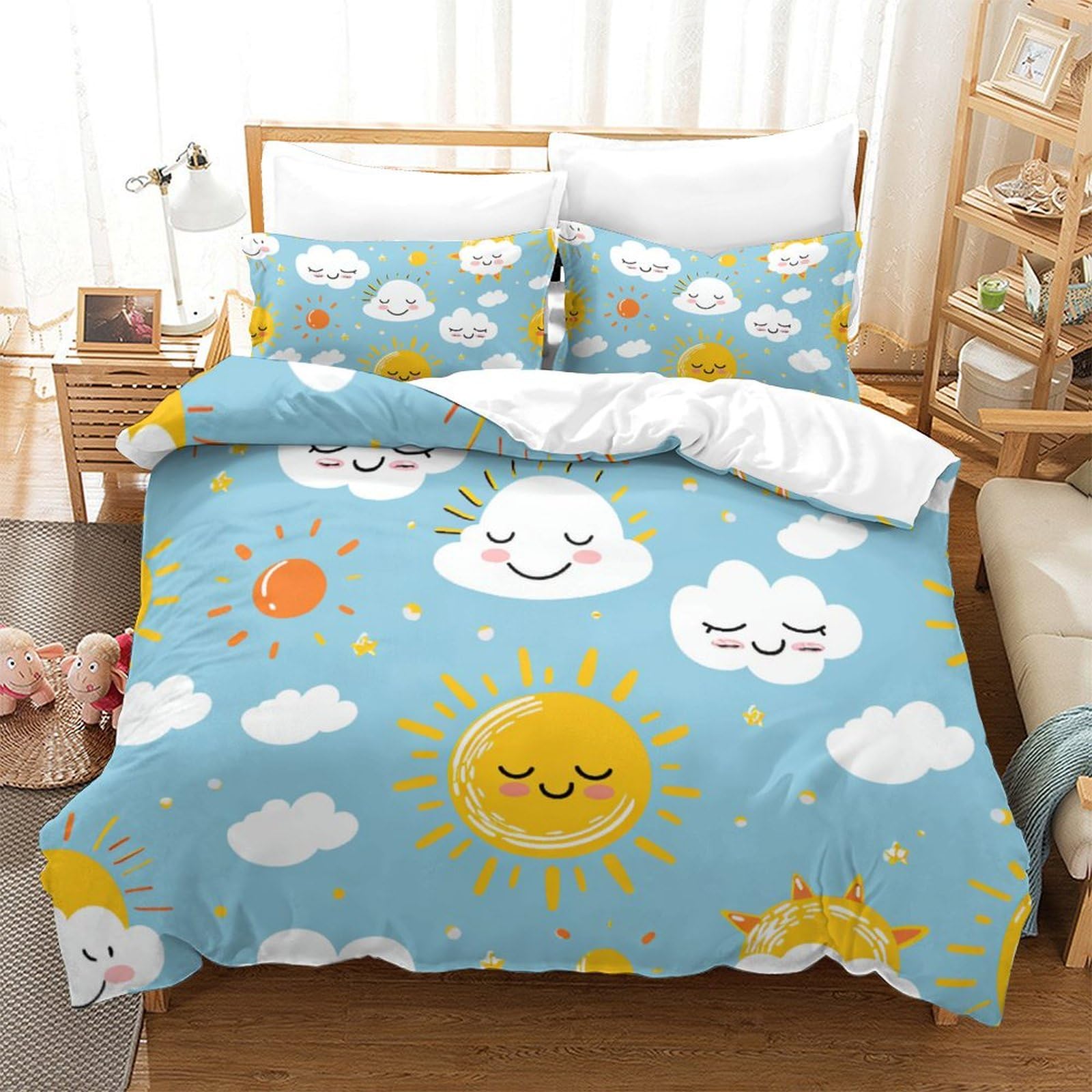 Housse de couette motif 3D pour une chambre d'adolescent fraîche et moderne