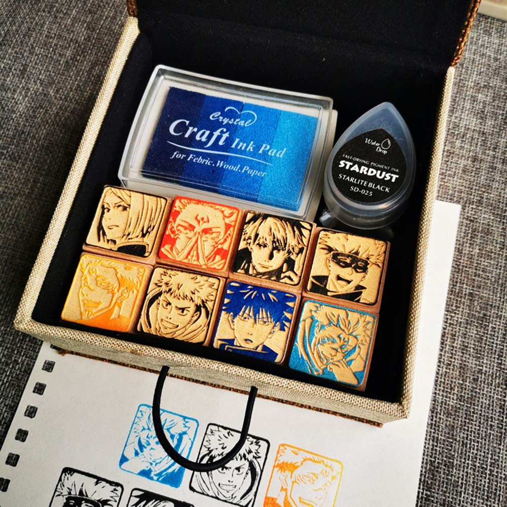 Sangoブレイズ・ブルー バックスタンプ印刷エラー又はサンプル・ノベルティ品 Amazon.co.jp: WXZQ 呪術廻戦 ハンコ 印鑑 五条 悟 虎杖 悠仁 伏黒 恵