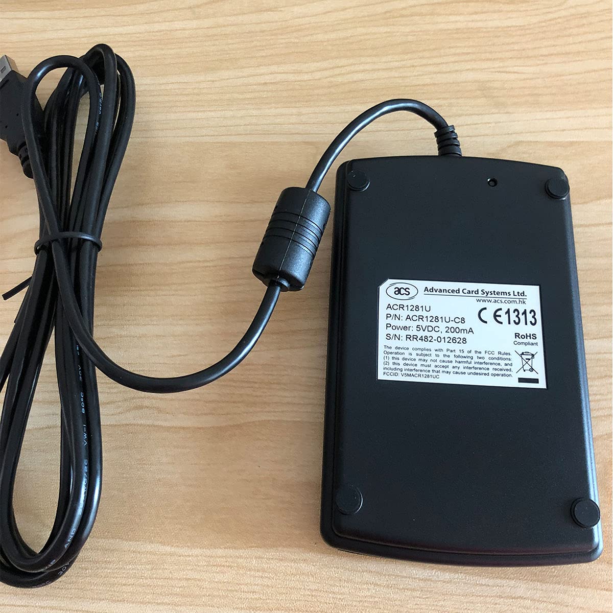 ACR1281U-C8 Lector/Escritor Sin Contacto Nueva Versión del ACR120U de ACS Interfaz de Programación de Aplicaciones V1.00 ISO 14443 Tipo A y B