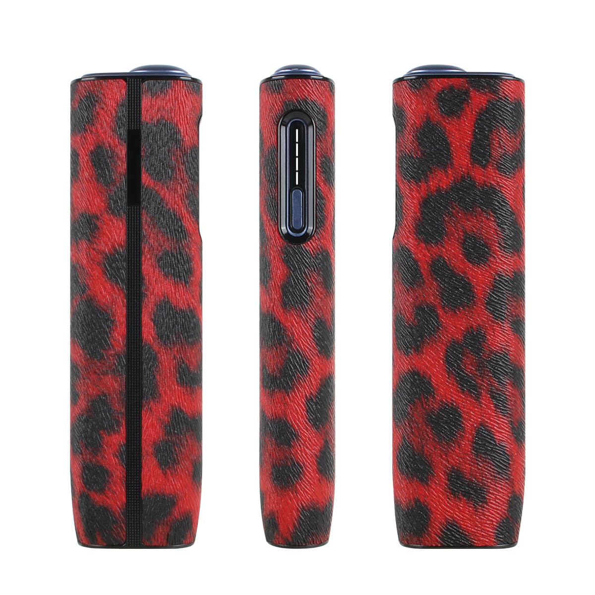 Custodia protettiva serie Leopard per ILUMA i ONE – Elegante design selvaggio | antigraffio | antiurto | Premium Feel (Red Leopard)