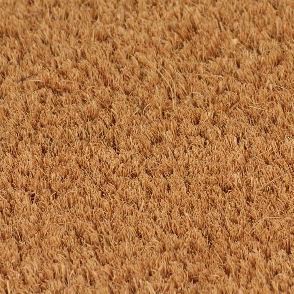 Kokos Fußmatte 2er Set Natur 40x60 cm Türmatte Außen & Innen