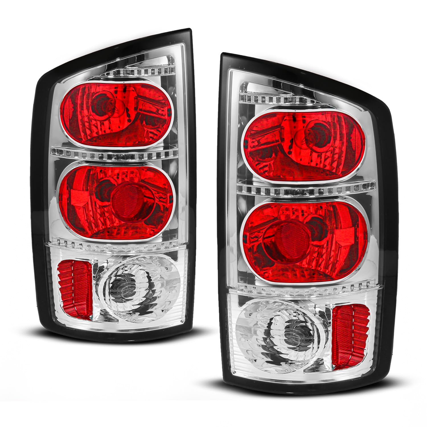 Red Clear Lens Tail Brake Light Pair for 02-06 Dodge | Ubuy Red Clear Lens Tail Brake Light Pair for 02-06 Dodge | Ubuy